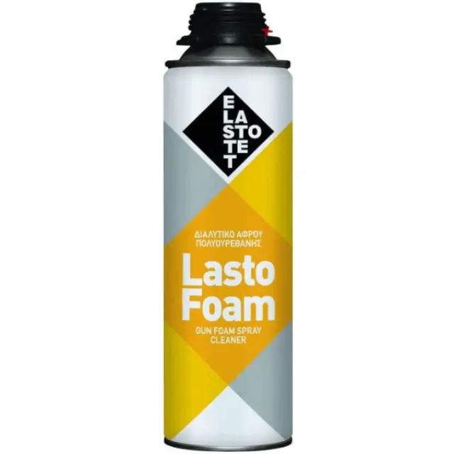 ΚΑΘΑΡΙΣΤΙΚΟ ΠΙΣΤΟΛΙΟΥ ΠΟΛΥΟΡΕΘΑΝΗΣ LASTOFOAM GUN SPRAY CLEANER 500ML ELASTOTET 00178