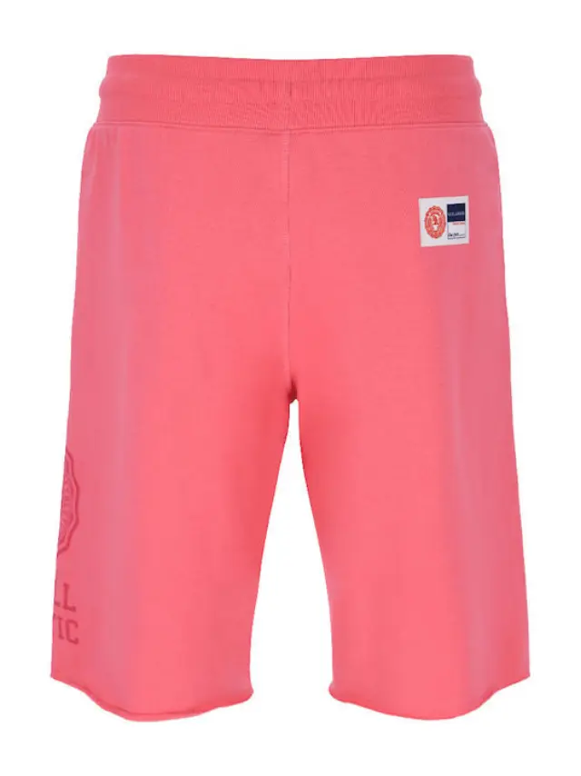 Russell Athletic Brooklyn-Seamless Ανδρική Βερμούδα A4-057-1-376 Ροζ Κοραλί - XL 2