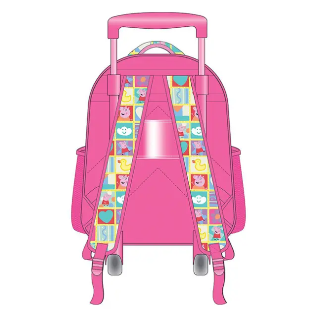 Must Σχολική Τσάντα Τρόλεϊ Νηπίου 2 θήκες Peppa Pig (000482861) 2