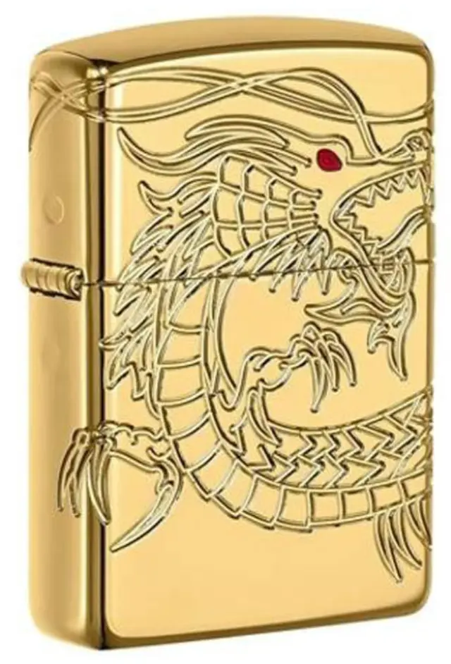 ZIPPO Αναπτήρας - Armor® Chinese Dragon Gold Plated (29265)