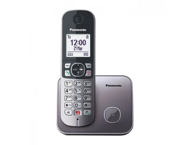 Ασύρματο Τηλέφωνο Panasonic KX-TG6851GRM - Γκρί KX-TG6851GRM 3