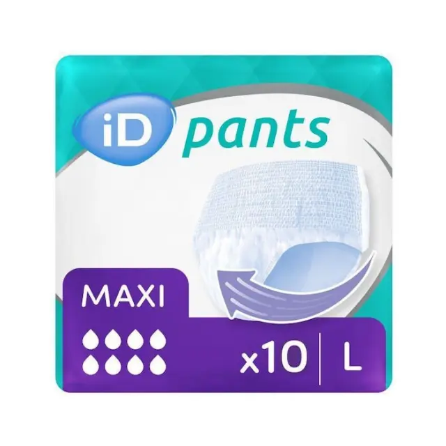 Πανα βρακακι id pants MAXI νυχτος XLarge 10 τεμαχιων