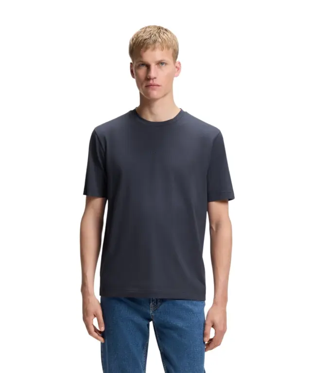 Hugo Boss - Ανδρικό T-shirt Tchup Relaxed Fit 50473278-406 Mπλε 3