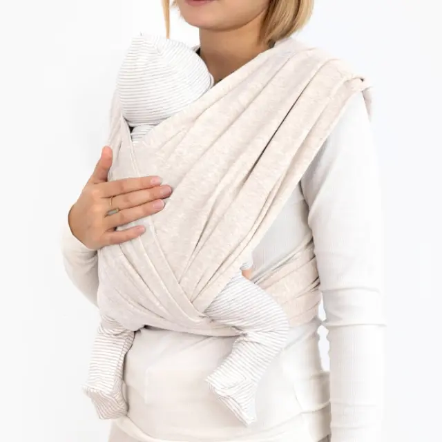 Εργονομικός Μάρσιπος Duo Baby Carrier Size 1 Μπεζ 2