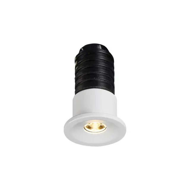 Smol 04436/W/C Χωνευτό φωτιστικό οροφής led 1W 4000K 24° ø2.3cm λευκό Άσπρο