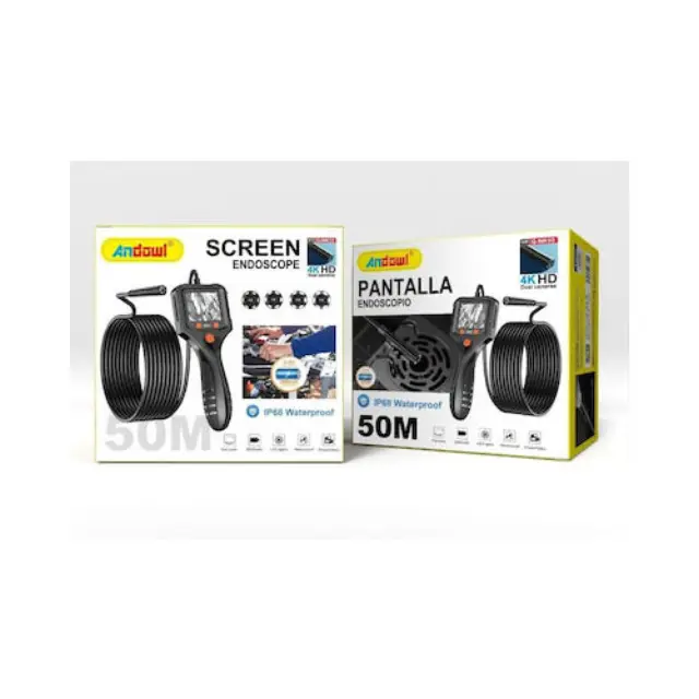 Andowl Q-NK50 Κάμερα με Ανάλυση 1280x720 pixels και Καλώδιο 50m
