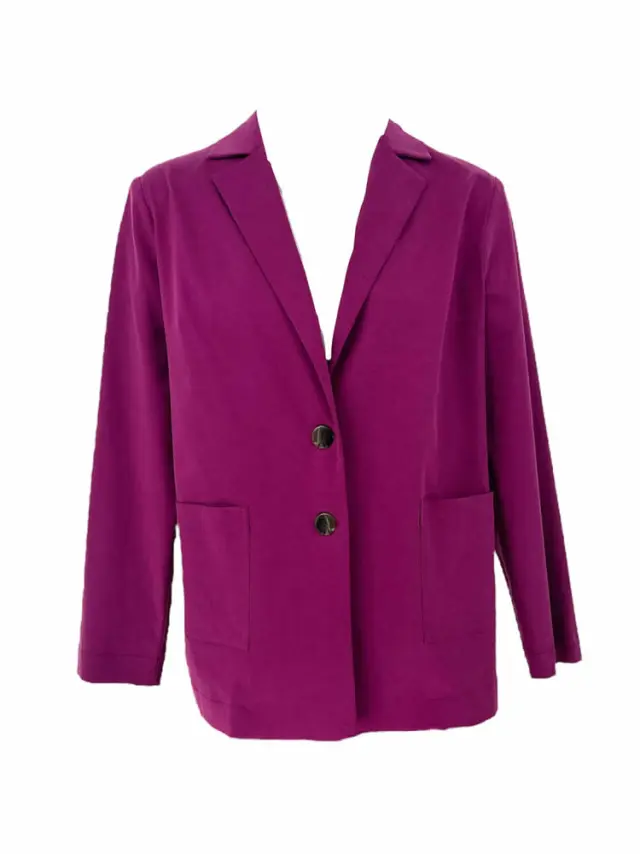 Jacket with pockets fuchsia SS24.W01.28.00 CKONTOVA