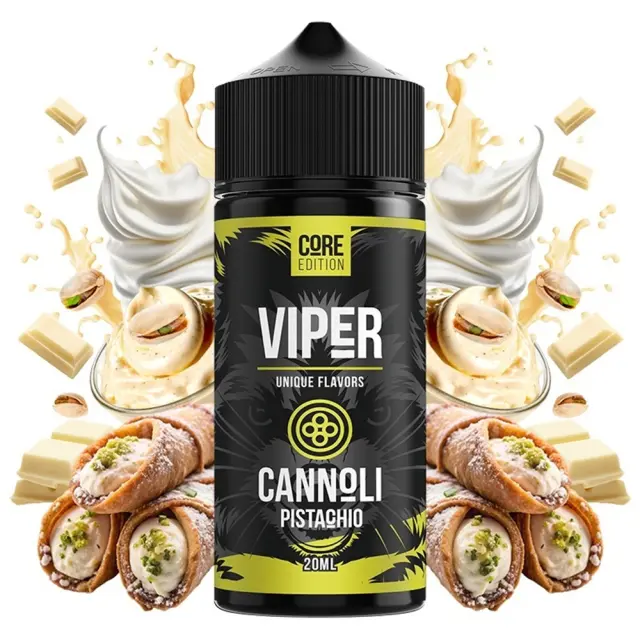 Cannoli Pistachio Core Edition 20ml (120ml) - Viper Flavorshots