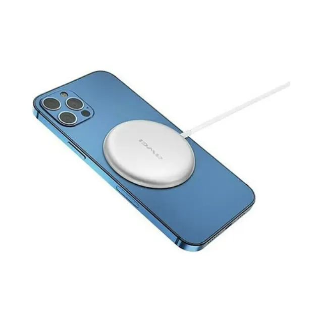 Awei Ασύρματος Φορτιστής (Qi Pad) 15W Λευκός (W10) 3