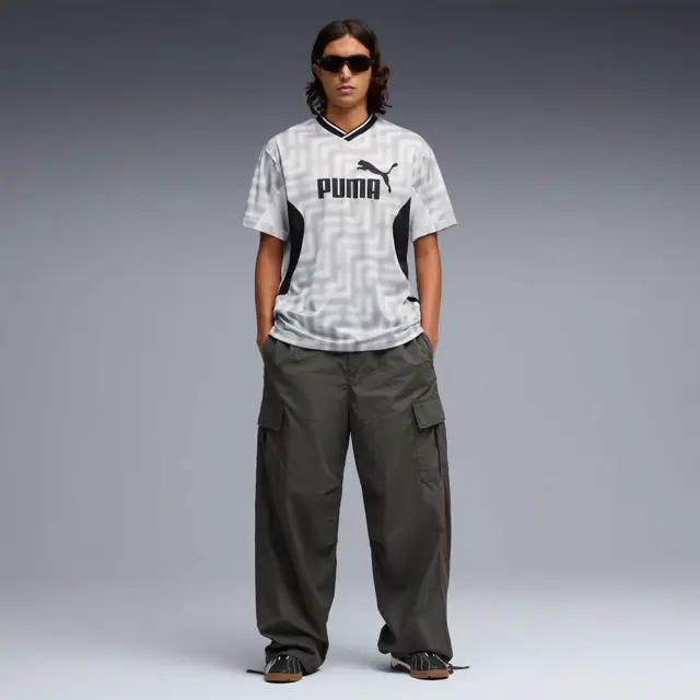 Puma Men's Essentials Block Relaxed Football Jersey Άσπρο 692194-02 (Puma) 3