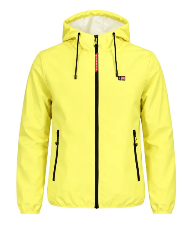 Norway Nautical School - Ανδρικό Μπουφάν Soft Shell 833921-ZEST Κίτρινο