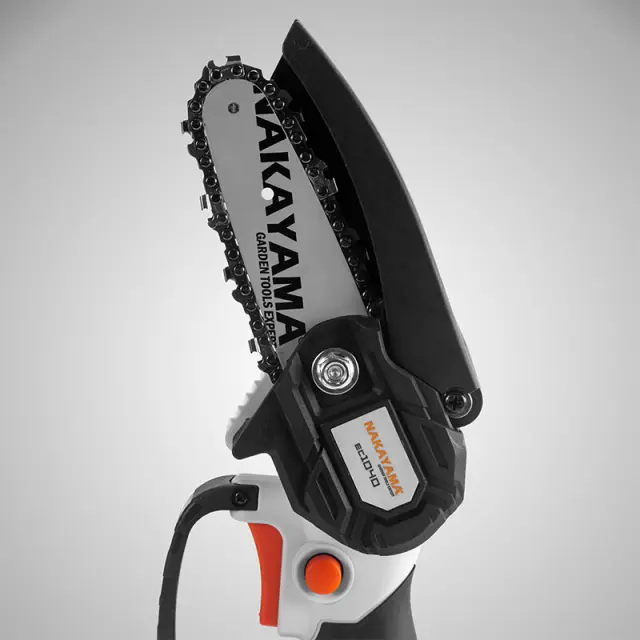 NAKAYAMA EC1040 Κλαδευτικό Αλυσοπρίονο Μπαταρίας 21V Brushless,Λάμα 10cm,825gr,1x2Ah Li-Ion,Βαλίτσα 2