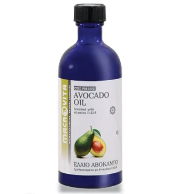 Macrovita Έλαιο Αβοκάντο-Avocado Oil 100ml (Έλαιο Αβοκάντο)
