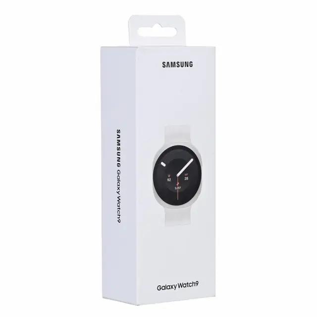 Samsung Galaxy Watch9 3.3 cm (1.3") AMOLED 40 mm Digital 438 x 438 pixels Touchscreen Silver Wi-Fi GPS (satellite)