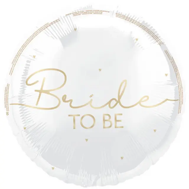 Μπαλόνι Φοιλ 18 Bride to Be Gold Script / 46 εκ