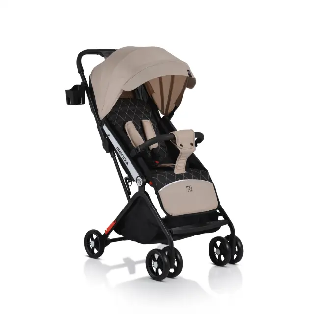 MONI - Baby stroller Genoa beige - 3800146235765