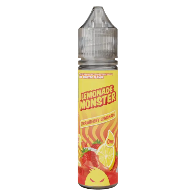 Strawberry Lemonade 15ml (60ml) - Monster Vape Flavorshots
