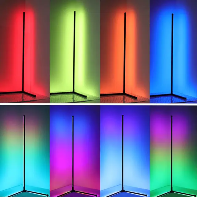 LIGHT4ME WALL POLE 1 corner standing floor lamp RGB LED white wireless remote Bluetooth app 152 cm 2