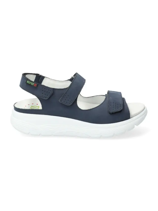 Mephisto/Sano Πέδιλα Γυναικείο δέρμα Nubuck Μπλέ SAN/NORINE JEANS/BLUE 3