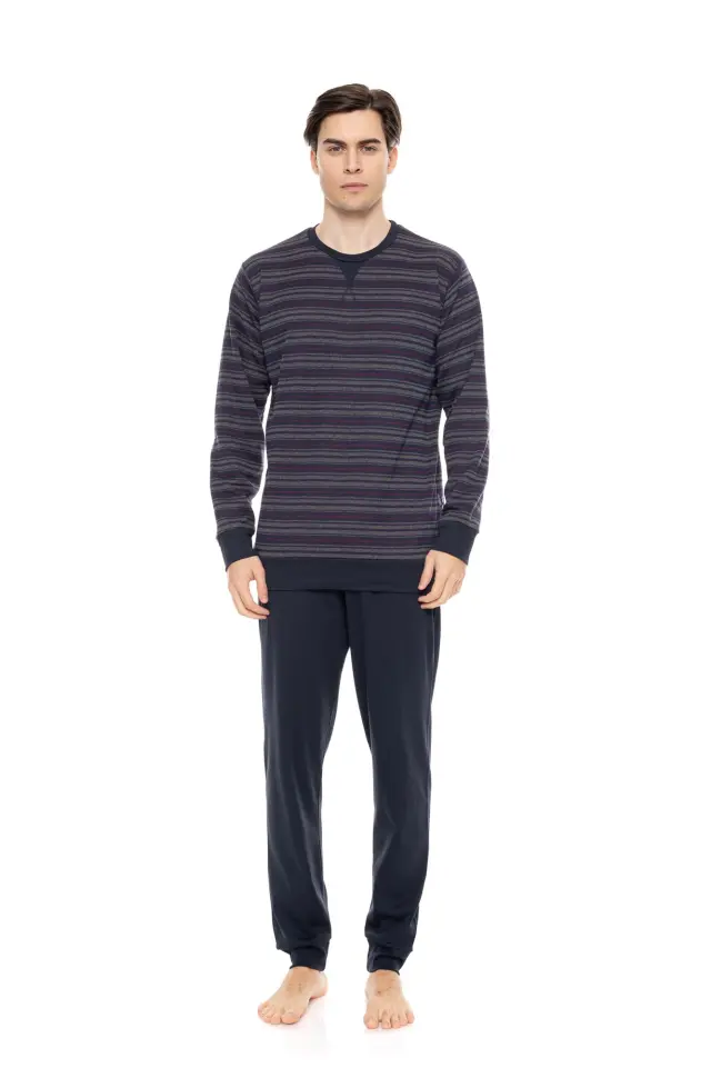 W-M715 - Type - PYJAMA JACQUARD STRIPES