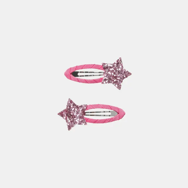 Κλιπ μαλλιών με glitter