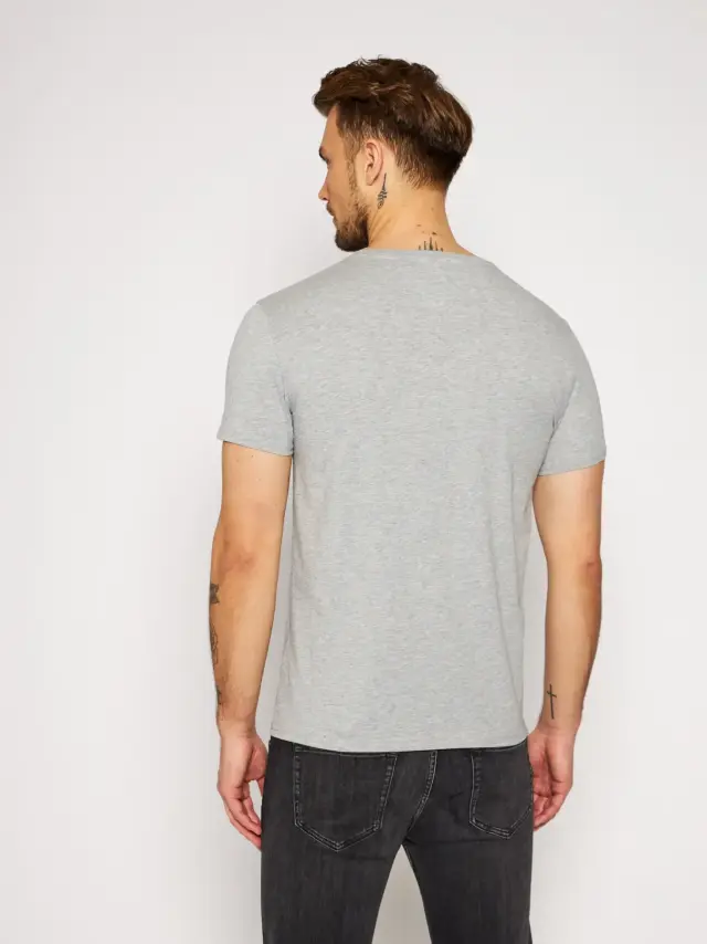 Tommy Hilfiger - Ανδρικό T-shirt Tjm Original Jersey Tee Regular Fit DM0DM04411-038 Γκρι - XS 2