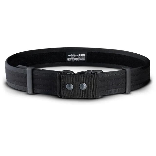 POLICE BELT 2.0 K17001 01-Black - XL-3XL 3