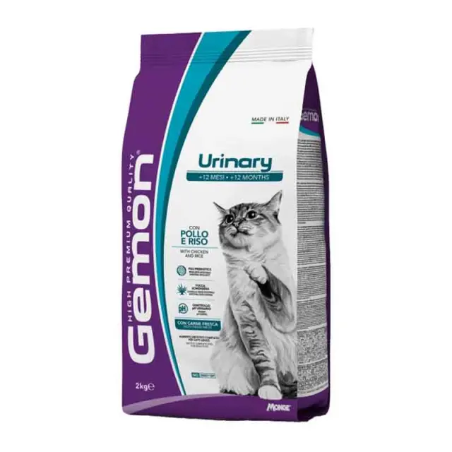 Gemon Urinary Ξηρά Τροφή Γάτας με Κοτόπουλο και Ρύζι 2kg