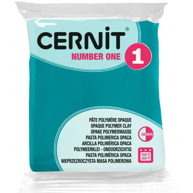 Πολυμερικός Πηλός Cernit Number One No620 - Emerald Green - 56gr