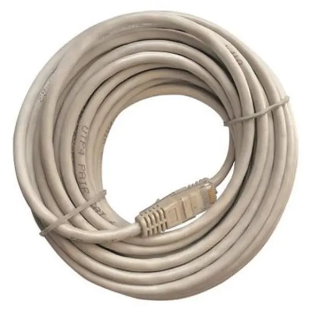 147-10174 ΚΑΛΩΔΙΟ PATCH CORD UTP CAT-6e 26AWG ΓΚΡΙ 5m EUROLAMP