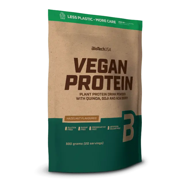 BioTechUSA Vegan Protein 500g Hazelnut (10024010900)