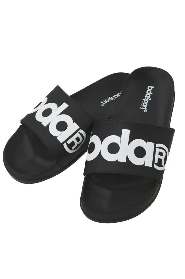 Body Action Men's Summer Pool Slides Black 093302-02-01 - 44 2