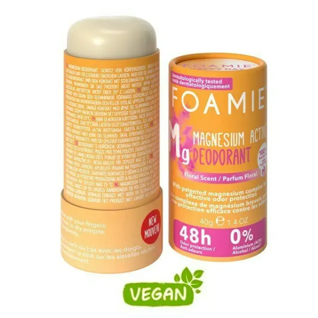 Foamie Solid Deodorant Happy Day Στερεό Αποσμητικό σε Μορφή Στικ, 40gr