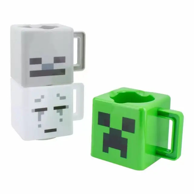Paladone Κούπες Minecraft 3 Stacking Mug (PP9459MCF) 2