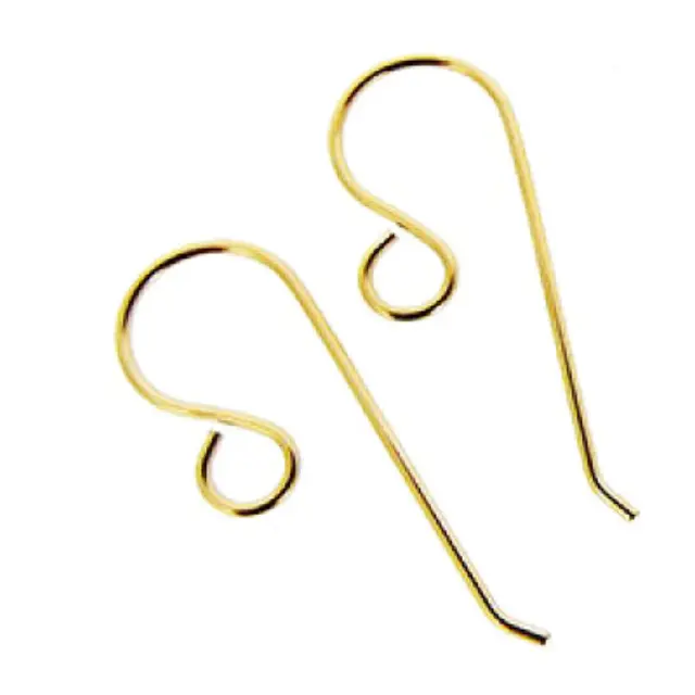 Hook Gold Filled 14K French Ear Wire 24mm - 2τεμ