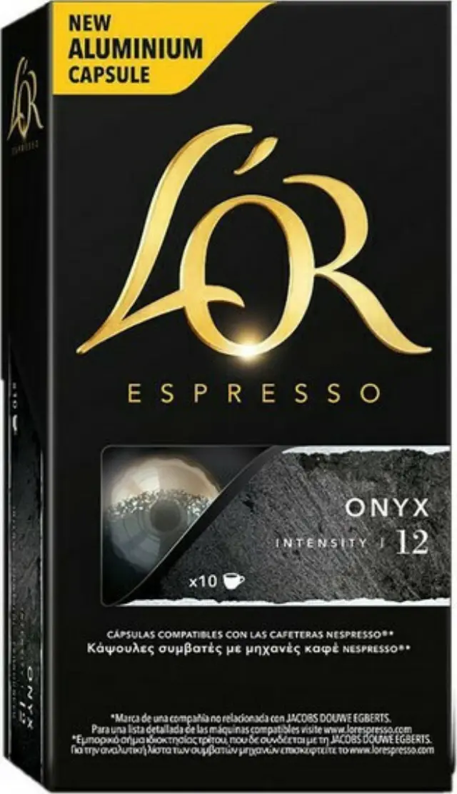 L'OR Onyx Κάψουλες Nespresso 10τμχ