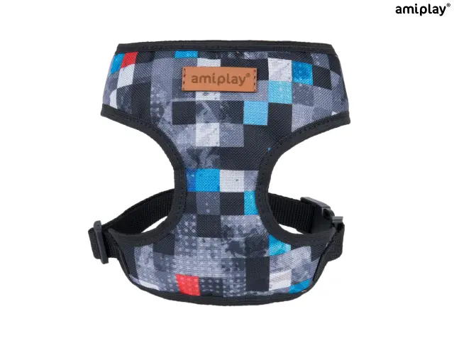 Amiplay- Σαμαράκι Σκύλου Harness Scout Cube - Small 28x33-48cm
