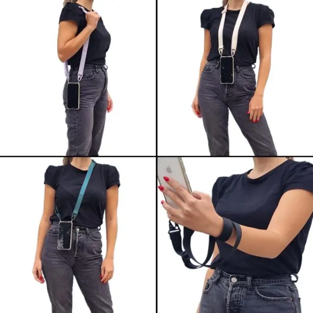 Sonique Θήκη Σιλικόνης με Strap Armor Clear για Samsung Galaxy A13 5G / A04s - Μπορντώ 2