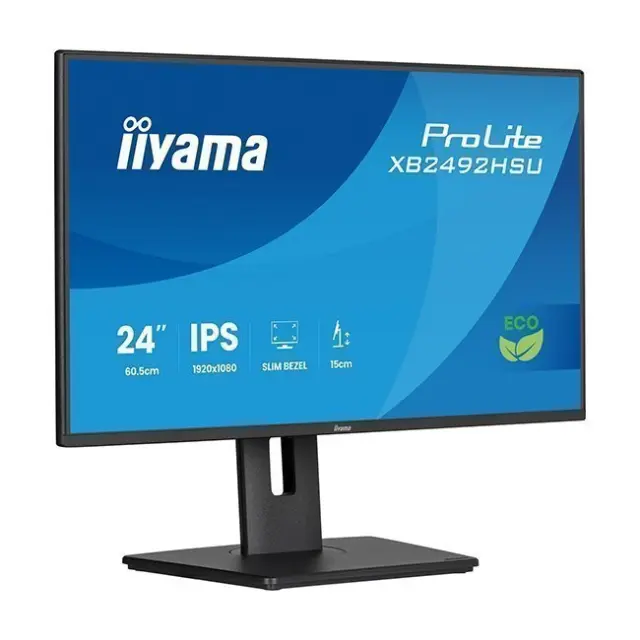 iiyama ProLite XB2492HSU-B1 computer monitor 60.5 cm (23.8") 1920 x 1080 pixels Full HD LED Black 3