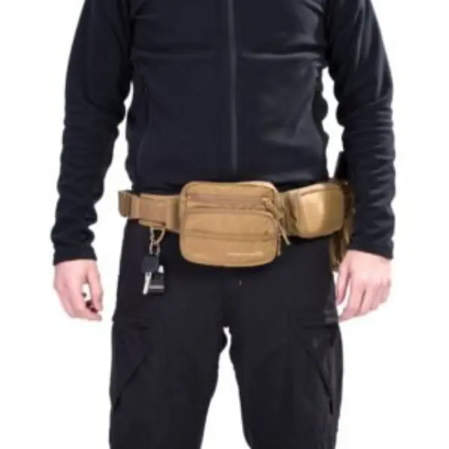 Pentagon Alissos Belt-Πολυχρηστική Ζώνη με 4 Θήκες - 03-Coyote-Καφέ
