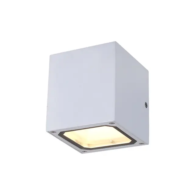 Gabi 01086/W Φωτιστικό τοίχου τετράγωνο Up/Down G9 IP54 11.1x10.8x11.5cm λευκό Άσπρο