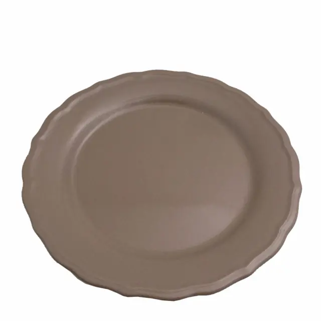Πιάτο Φρούτου Κεραμικό Juliet Ανοιχτό Καφέ 21cm