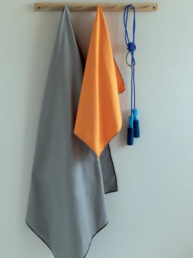 Πετσέτα Γυμναστηρίου (50x100) Active Black microfiber Palamaiki 2