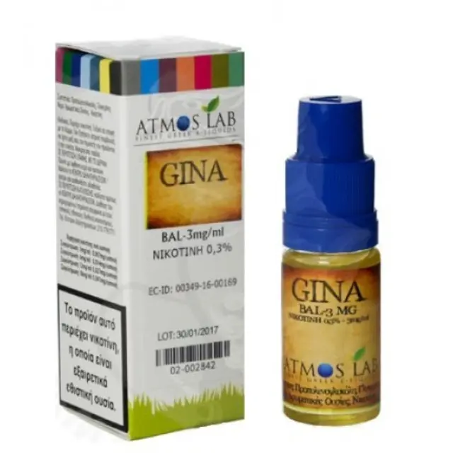 Gina 10ml - Atmos Lab 6mg