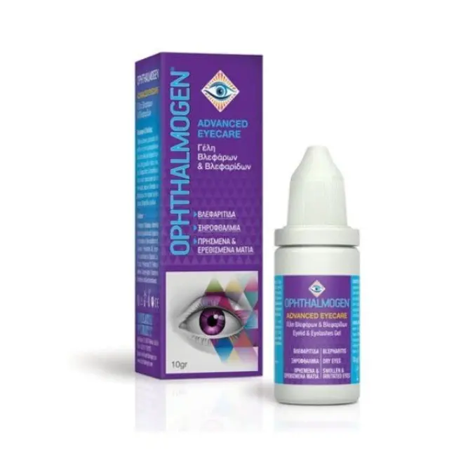 Ophthalmogen Advanced Eyecare Gel Γέλη Βλεφάρων & Βλεφαρίδων 10gr