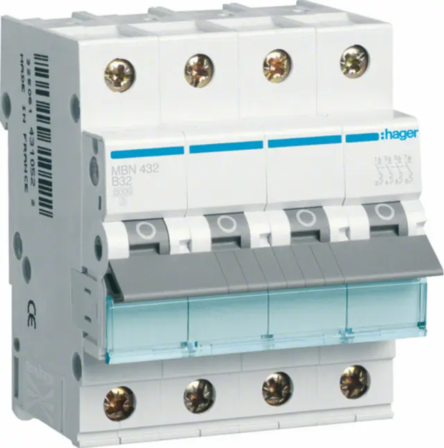 Disjunctor 4P 6kA B-32A 4M