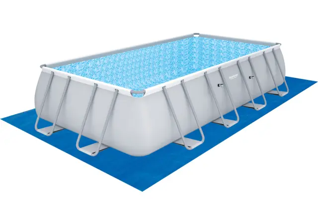 Πισίνα BESTWAY POWER STEEL RECTANGULAR FRAME POOL 5.49x2.74x1.22m 2