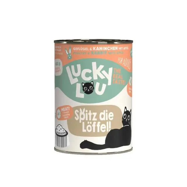 Lucky Lou LifeStage Adult Πουλερικά & Κουνέλι (με Μήλο) 400gr