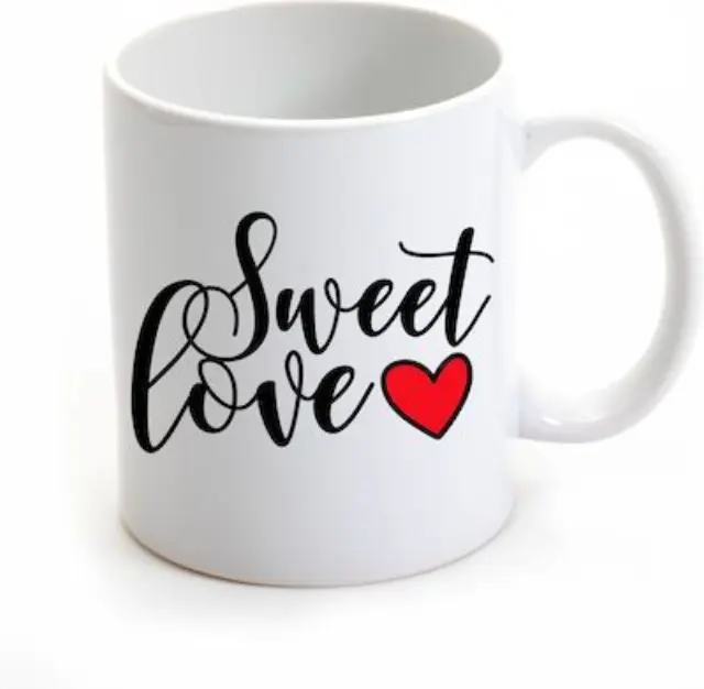 κούπα κεραμική, sweet love , αγίου Βαλεντίνου 325ml