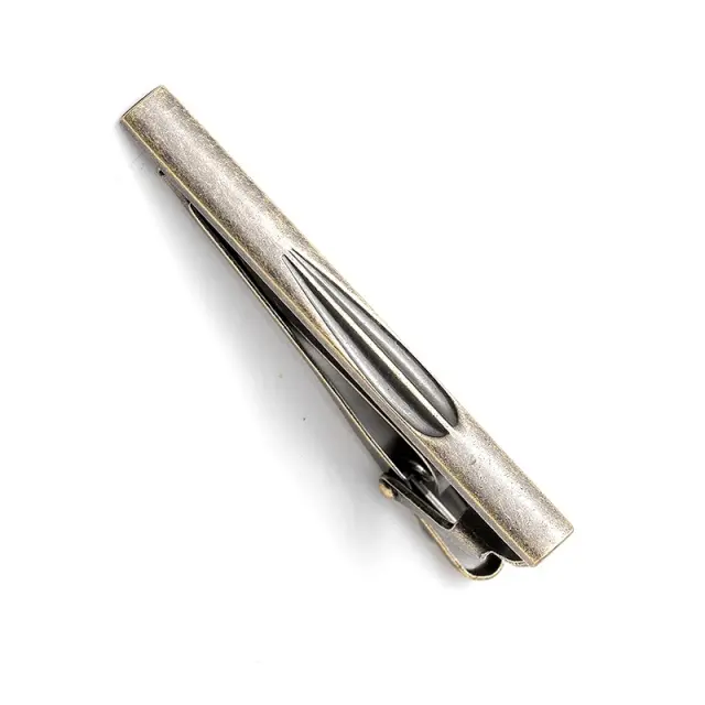 Ασημί Κλιπ Γραβάτας 5 cm – LGD-TC/ANTIQUE/36 2